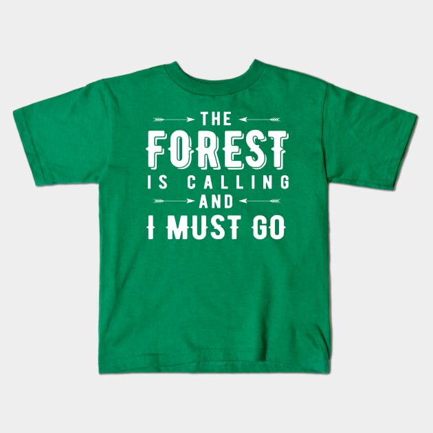 Forest Kids T-Shirt by Rizaldiuk